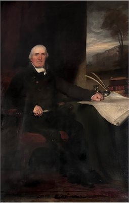 MR1578 Dr William Kerr 18th century surgeon Northampton Infirmary
