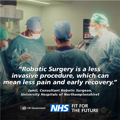 MR1713 Robotic Surgery advert