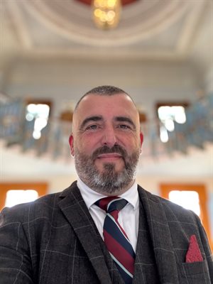 Kevin Bazeley, Pride in Veterans Standards Manager at the Fighting with Pride charity