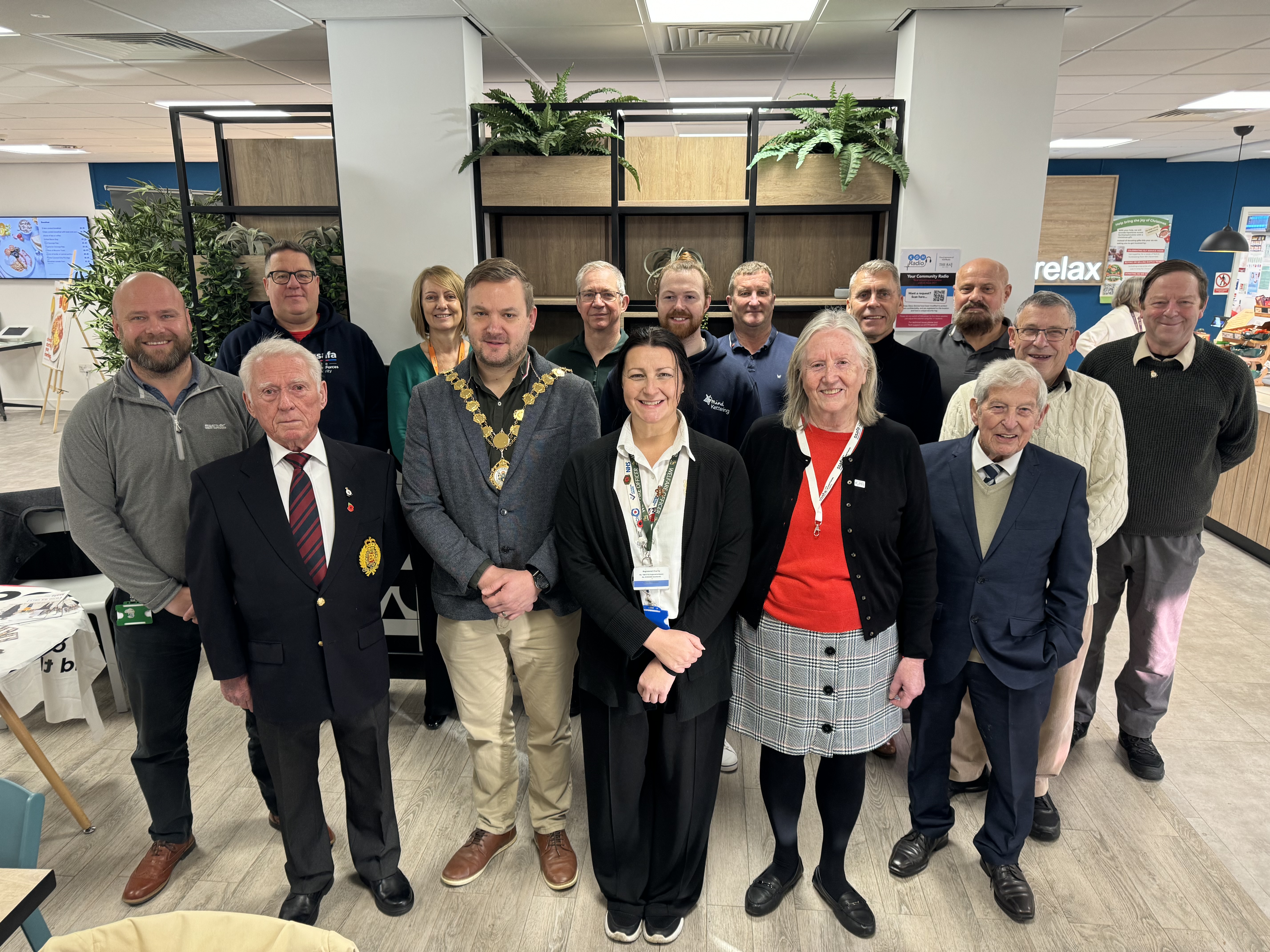 MR1616 Veterans Aware Plaque reveal at KGH