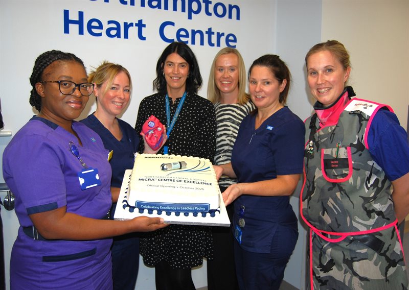 MR1710 NGH Team with celebratory cake