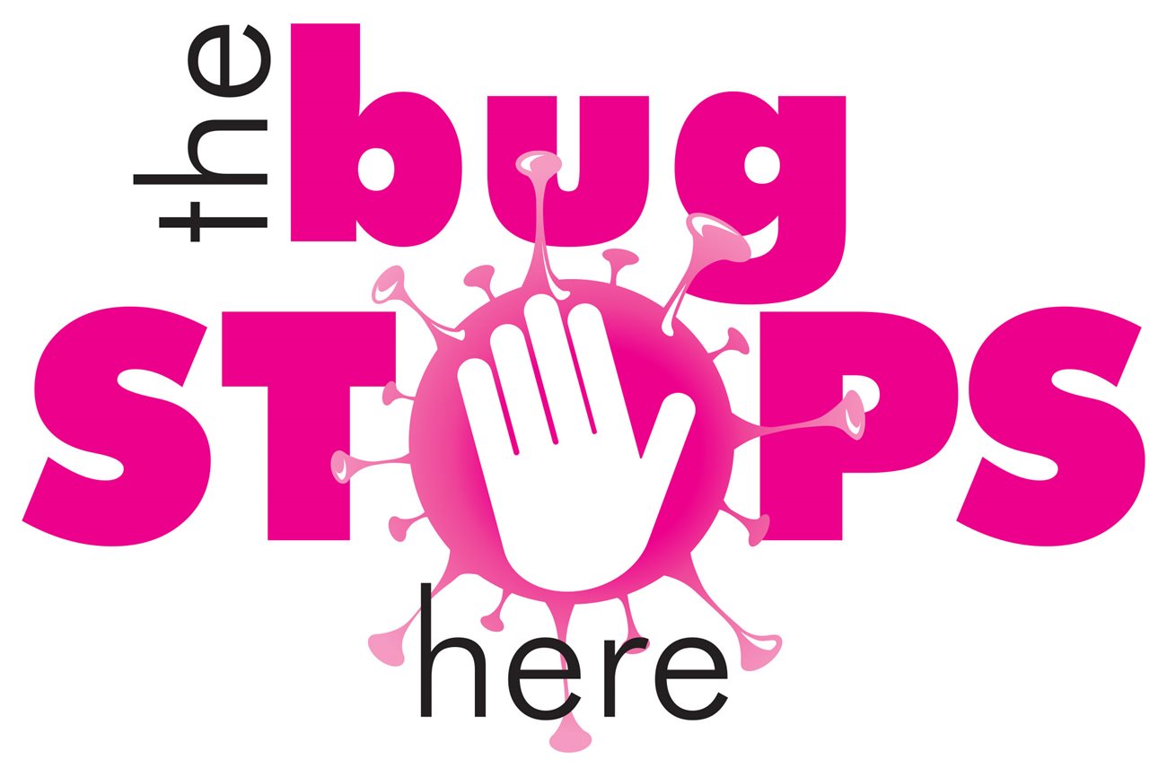 The Bug Stops here approved logo OP