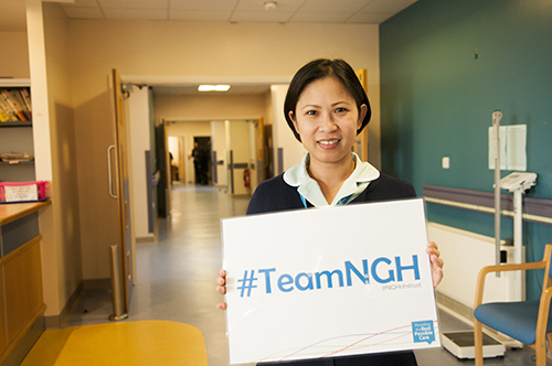 Photo of NGH staff member