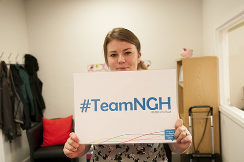 Photo of NGH staff member